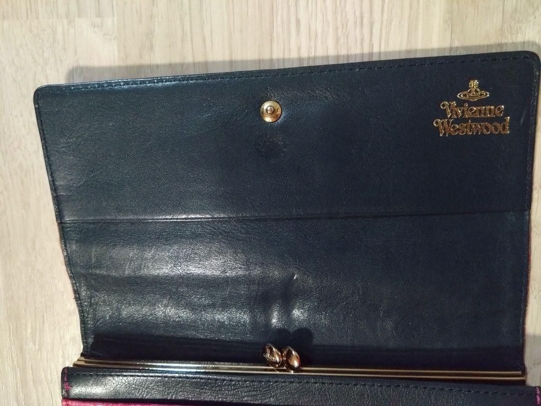 Vivienne Westwood LOVE Heart Crocodile Embossed Wallet Size ONE SIZE - 7 Thumbnail