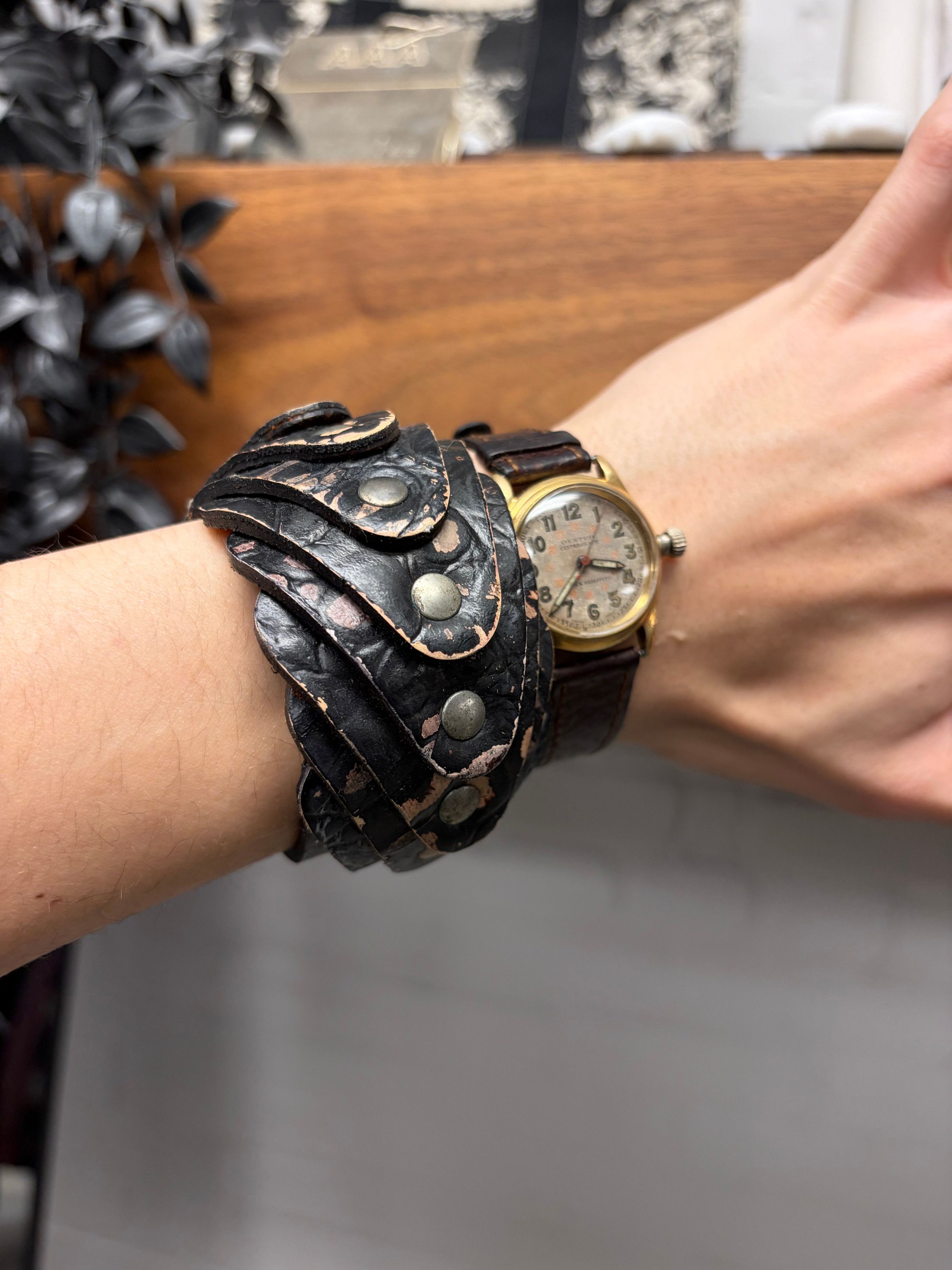 H&M × Maison Margiela Faceless watch bracelet / necklace Maison