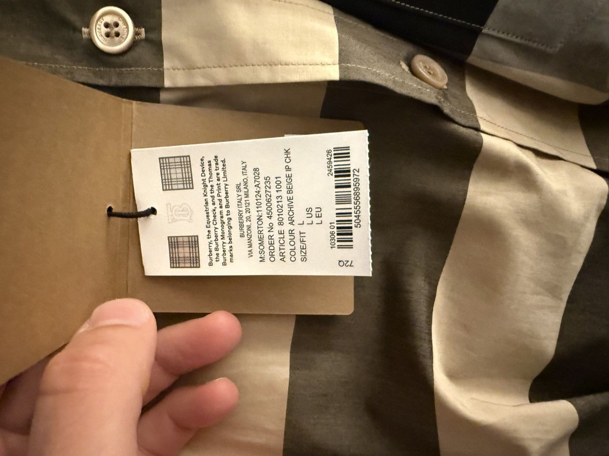 Burberry Burberry slim fit check cotton shirt Size US L / EU 52-54 / 3 - 7 Thumbnail