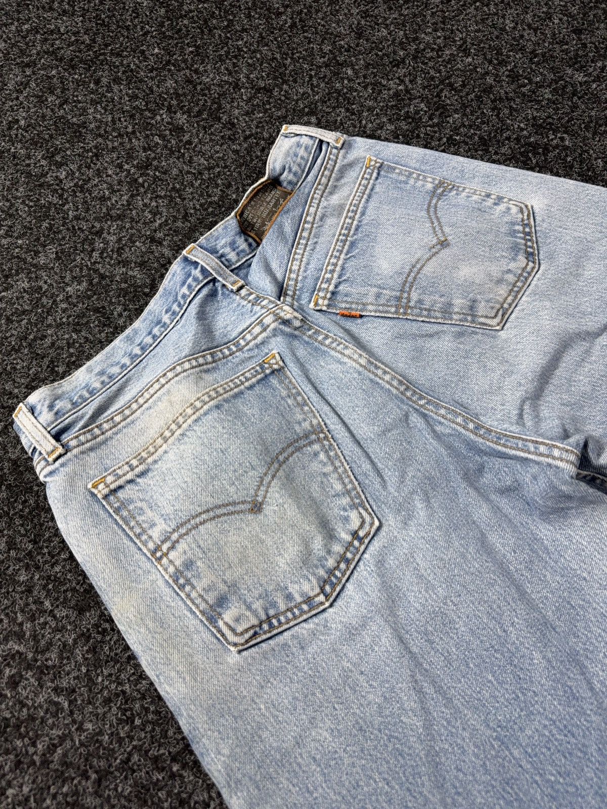 Levi's Vintage Clothing Vintage 90s Levi's 618 Relaxed Straight Light Wash Jeans Size US 32 / EU 48 - 18 Thumbnail