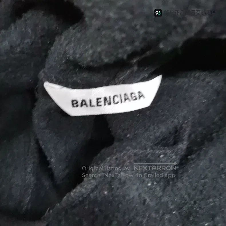 Balenciaga Balenciaga Double B Logo Fleece Hooded Sweatshirt Size US M / EU 48-50 / 2 - 2 Thumbnail