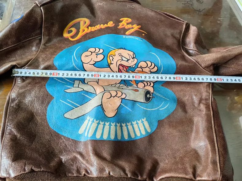 The Real McCoy's The Real McCoys A2 a2 Leather Jacket Size US XS / EU 42 / 0 - 7 Thumbnail