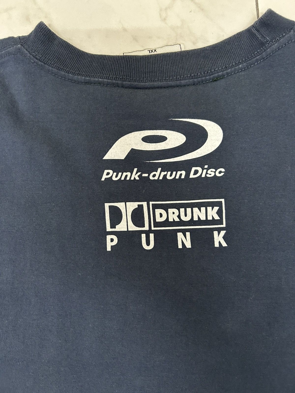 Japanese Brand VINTAGE PUNK DRUNKERS AITSUCREAM TEE Size US XXL / EU 58 / 5 - 7 Thumbnail