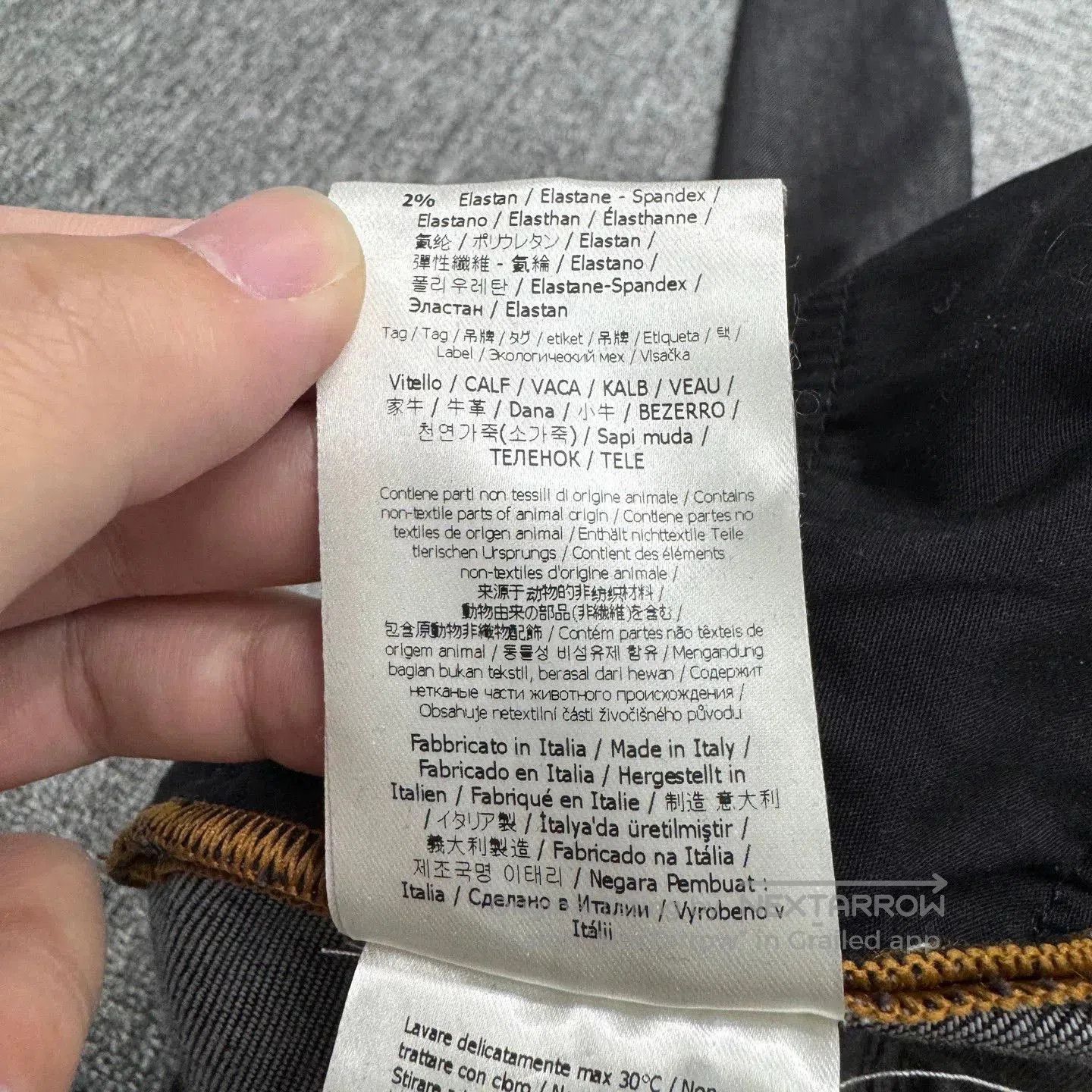 Fendi Fendi Gold Logo Denim Jeans. Size US 33 - 4 Thumbnail