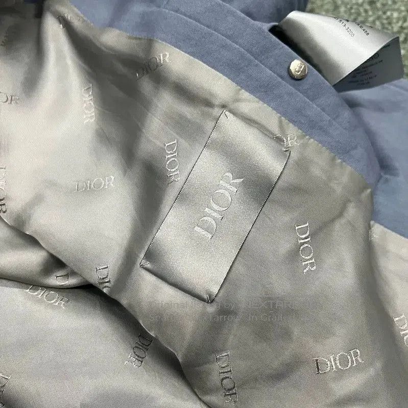 Dior Dior Men's Light Blue Long Sleeve Jacket . Size US M / EU 48-50 / 2 - 6 Thumbnail