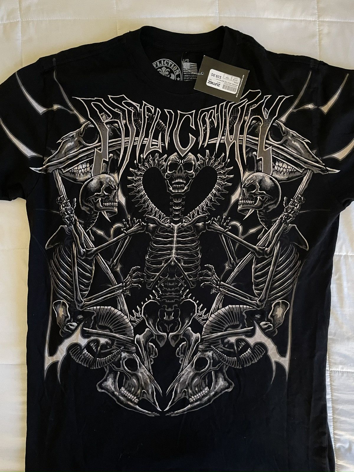 Affliction Affliction Black Tee Size US L / EU 52-54 / 3 - 2 Thumbnail
