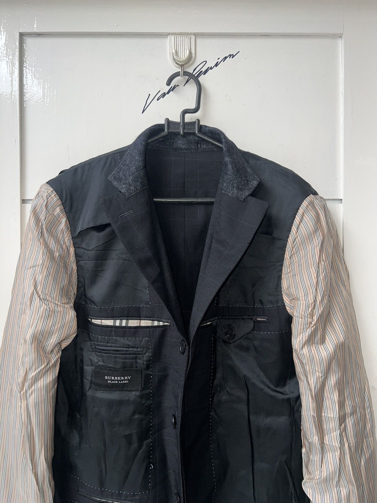 Burberry Prorsum BURBERRY Porsum Black Label Black Suit Size US M / EU 48-50 / 2 - 2 Thumbnail