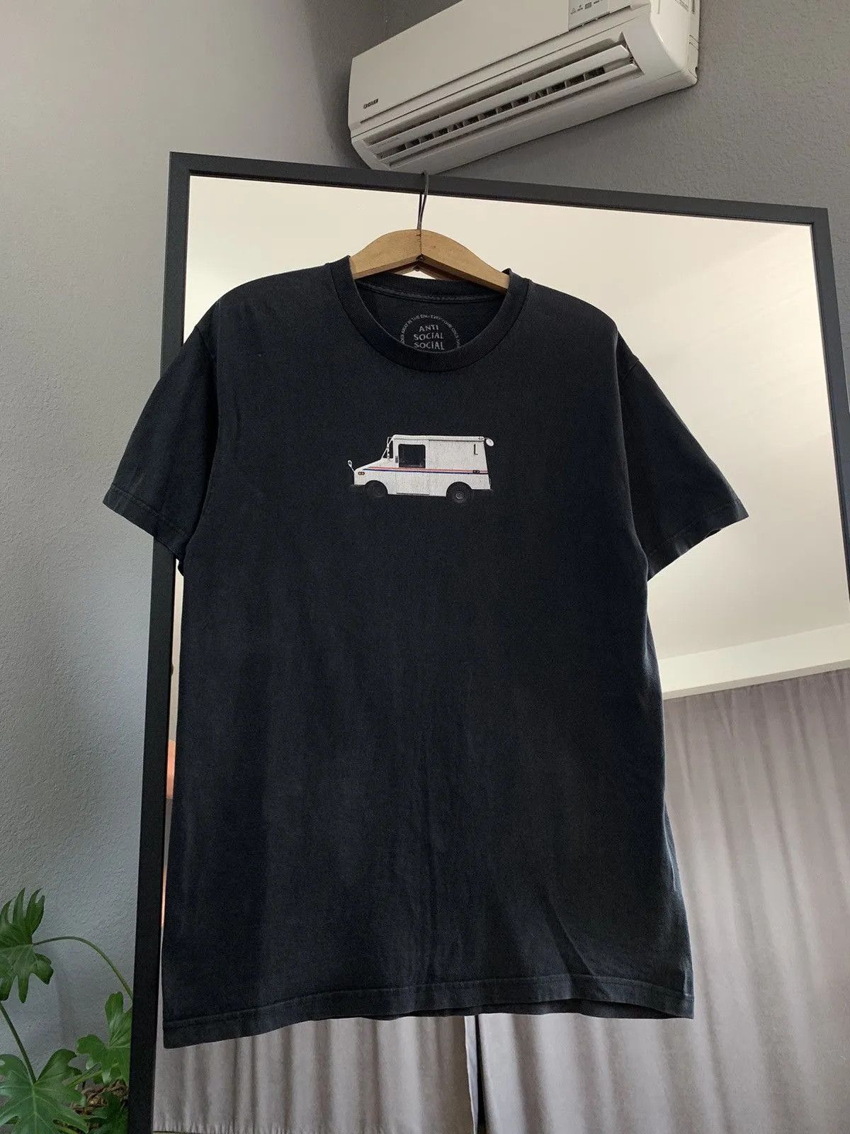 Anti Social Social Club × Designer Anti Social Social Club Mind Games Tee Black Vintage Y2K Size US L / EU 52-54 / 3 - 1 Thumbnail