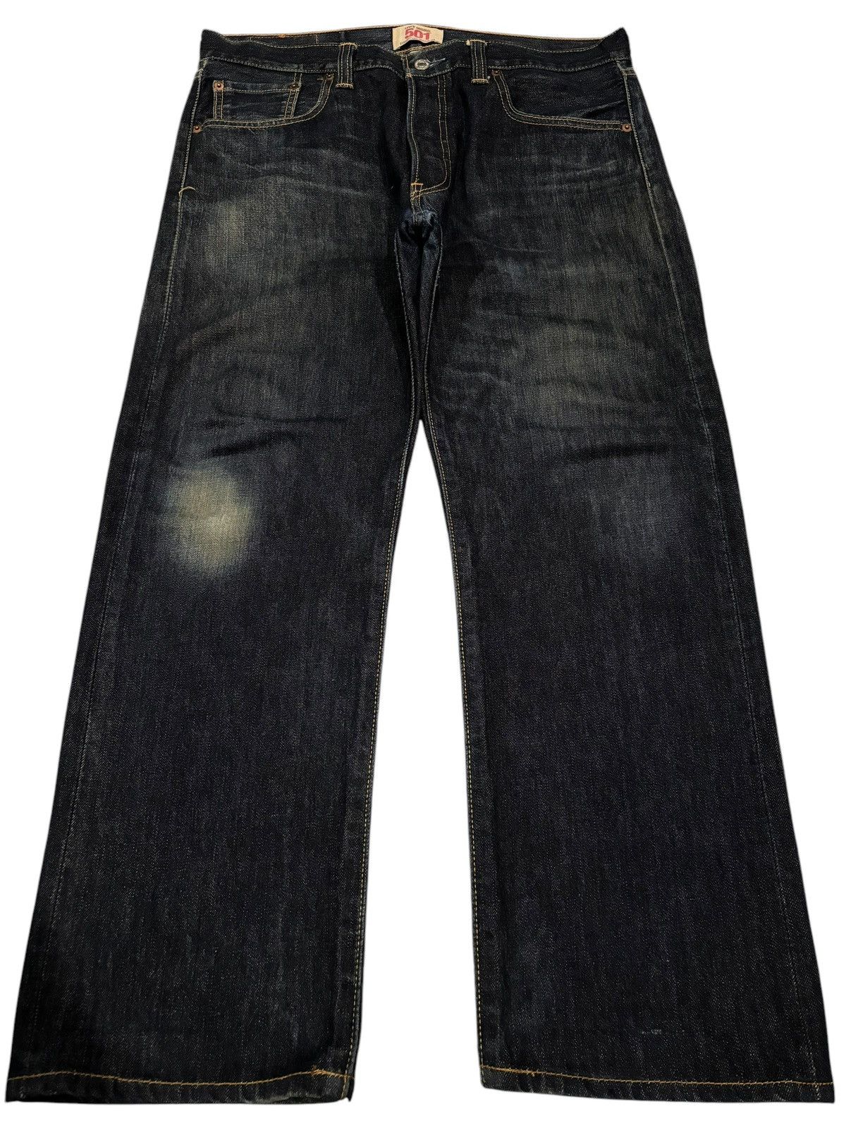 Y2k Vintage Levi’s Lot 501 Japan Faded Straight Cut Jeans