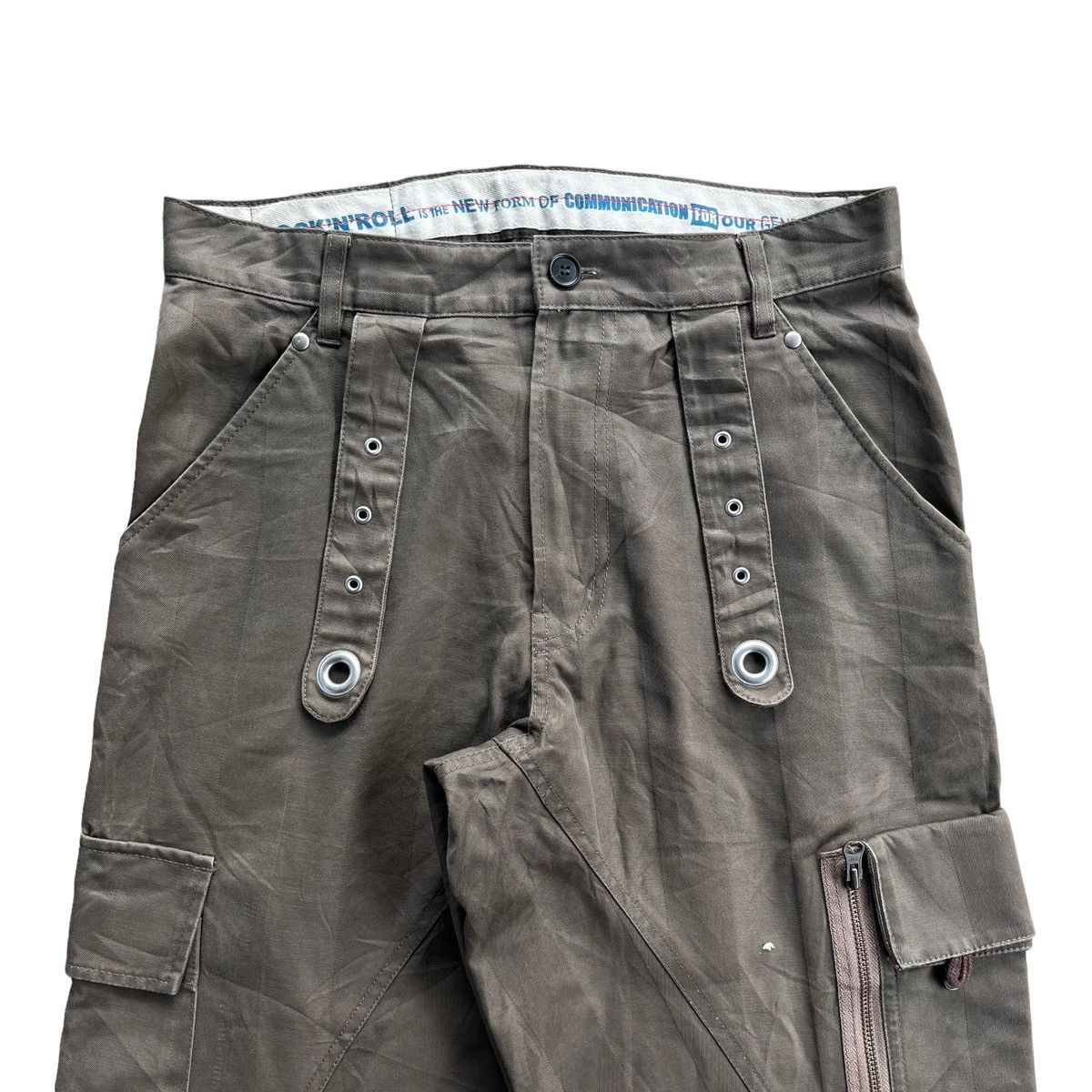 If Six Was Nine × Japanese Brand × PPFM PPFM Bondage Cargo Pants Size US 30 / EU 46 - 6 Thumbnail