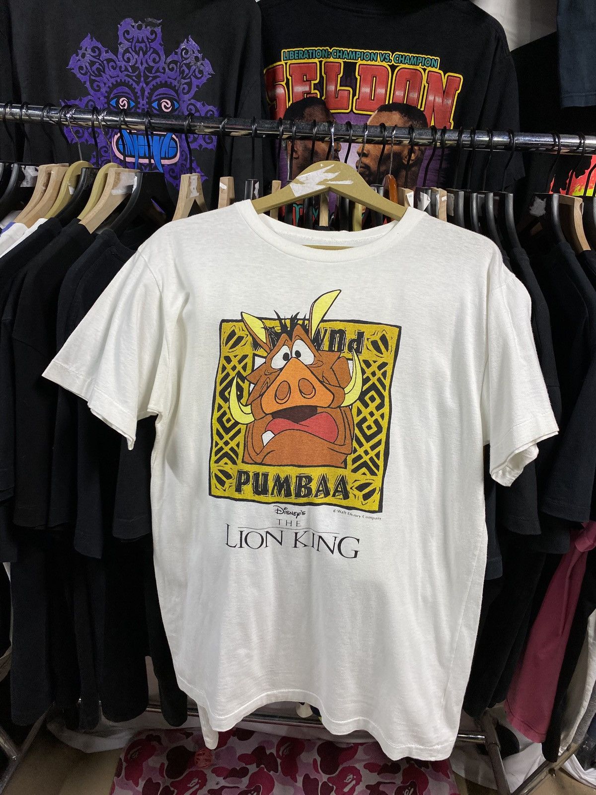 Vintage Vintage 90’s Lion King Movie Tee Shirt Medium Size US M / EU 48-50 / 2 - 1 Thumbnail