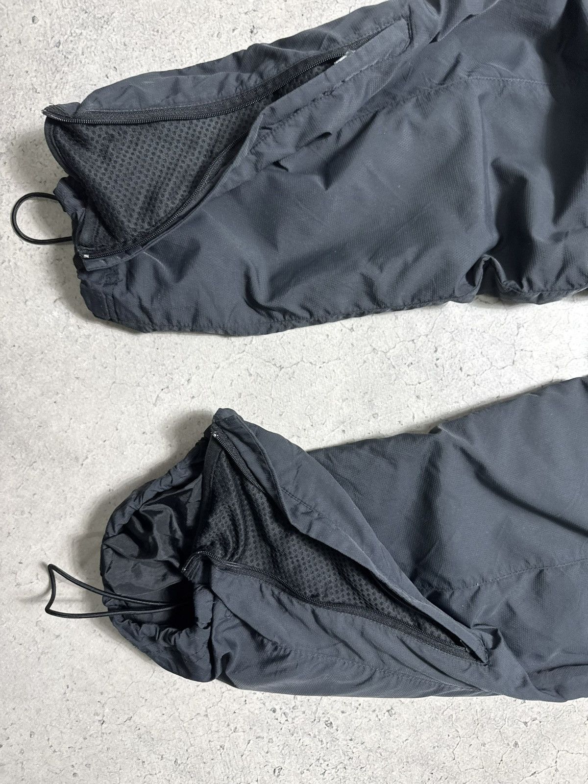 Nike Nike Shox Vintage Black Nylon Track Suit Jacket & Pants Dril Size US XXL / EU 58 / 5 - 14 Thumbnail
