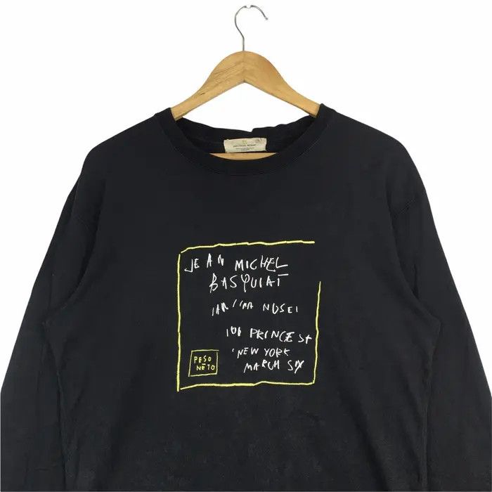 Jean-Michel Basquiat Vtg JMB Jean Michel Basquiat Pop Art Abstract Tee Shirt Top Size US L / EU 52-54 / 3 - 2 Thumbnail
