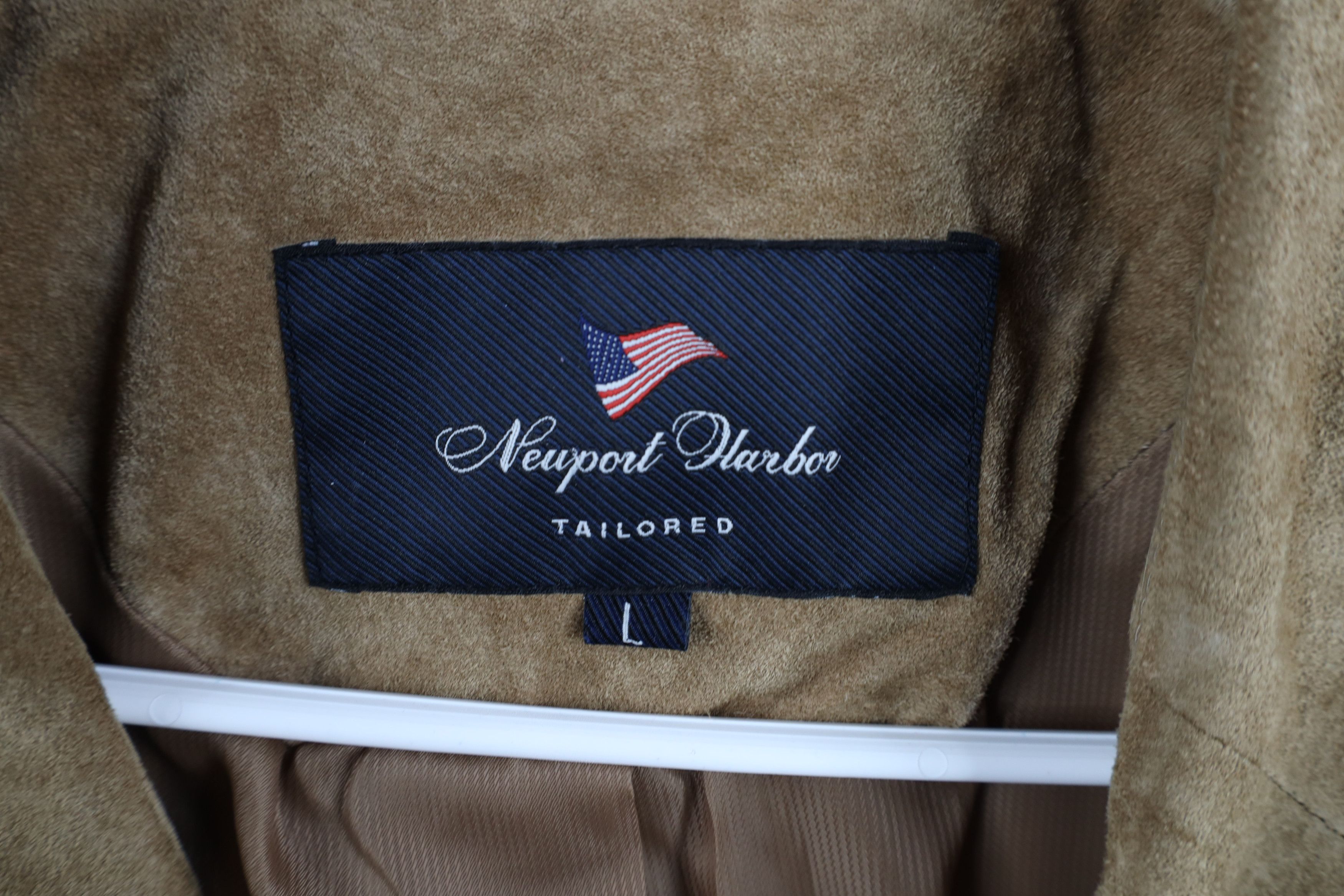 Vintage Vintage 90s Streetwear Suede Leather Blazer Jacket Brown Size US L / EU 52-54 / 3 - 9 Thumbnail