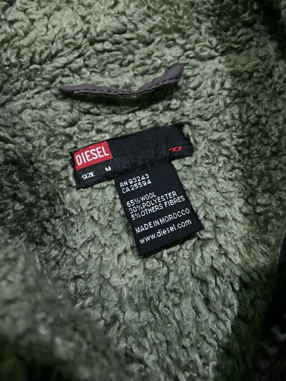 Diesel × Japanese Brand DIESEL SHEARLING STYLE JACKET Size US L / EU 52-54 / 3 - 8 Thumbnail