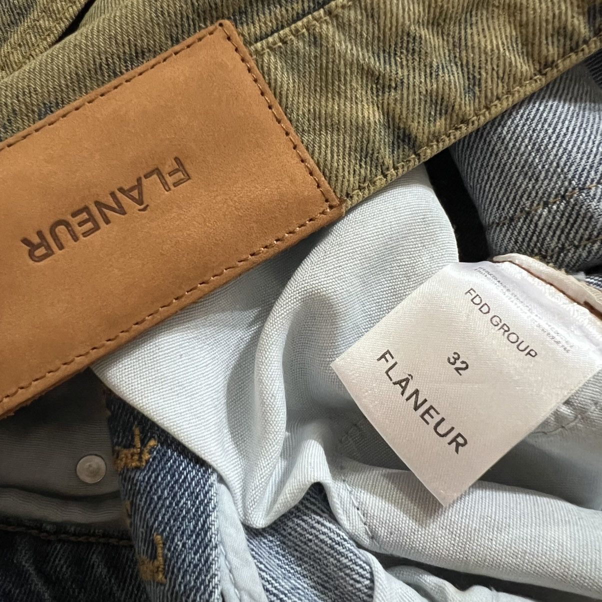 Other Size 32 - Flaneur Repaired Metropole Bootcut Flared Jeans FH Size US 32 / EU 48 - 8 Thumbnail