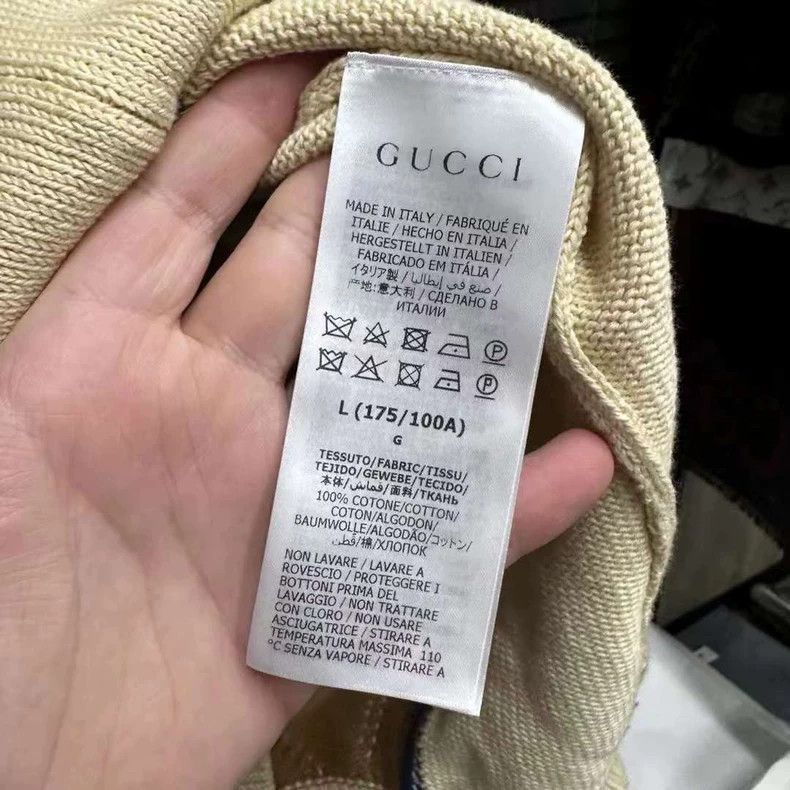 Gucci Gucci Stitching old-fashioned wool cardigan 2503-Nextarrow Size US L / EU 52-54 / 3 - 4 Thumbnail