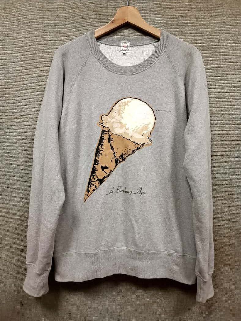 Bape × Nigo vintage sweatshirt a bathing ape ice cream made in japan Size US L / EU 52-54 / 3 - 1 Thumbnail