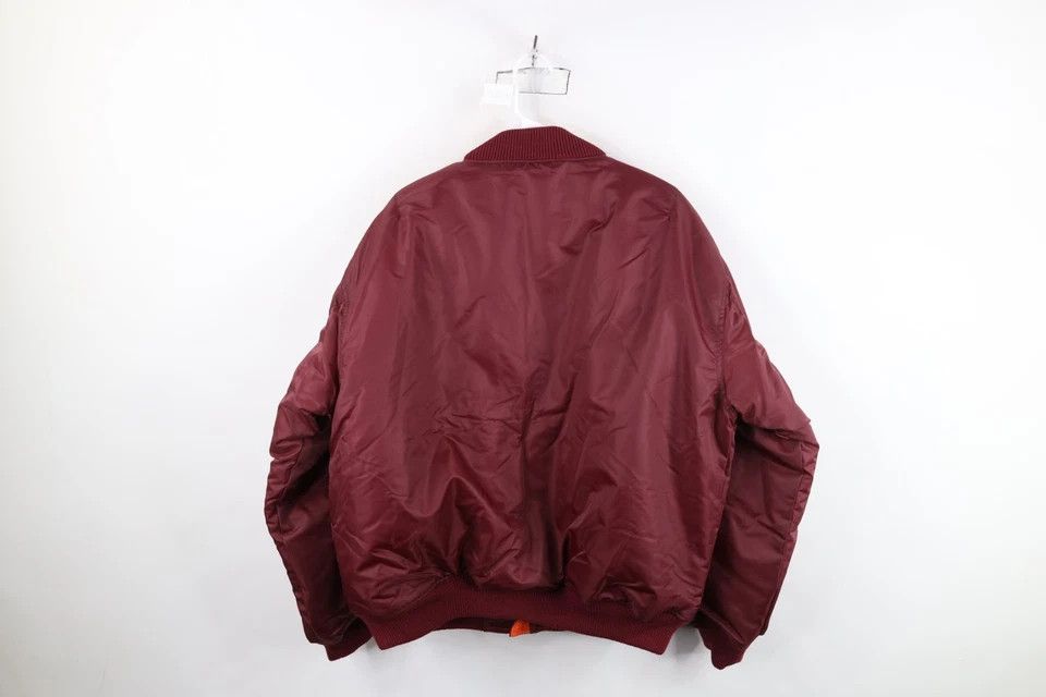 Vintage Deadstock Vintage 90s Streetwear Reversible Bomber Jacket Size US L / EU 52-54 / 3 - 8 Thumbnail