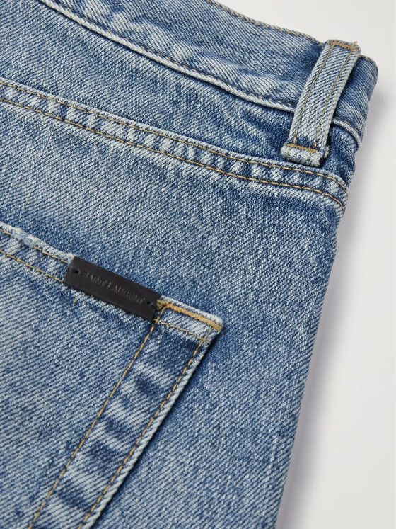 Yves Saint Laurent o1y0325 Denim Pant in Blue Size US 32 / EU 48 - 3 Thumbnail