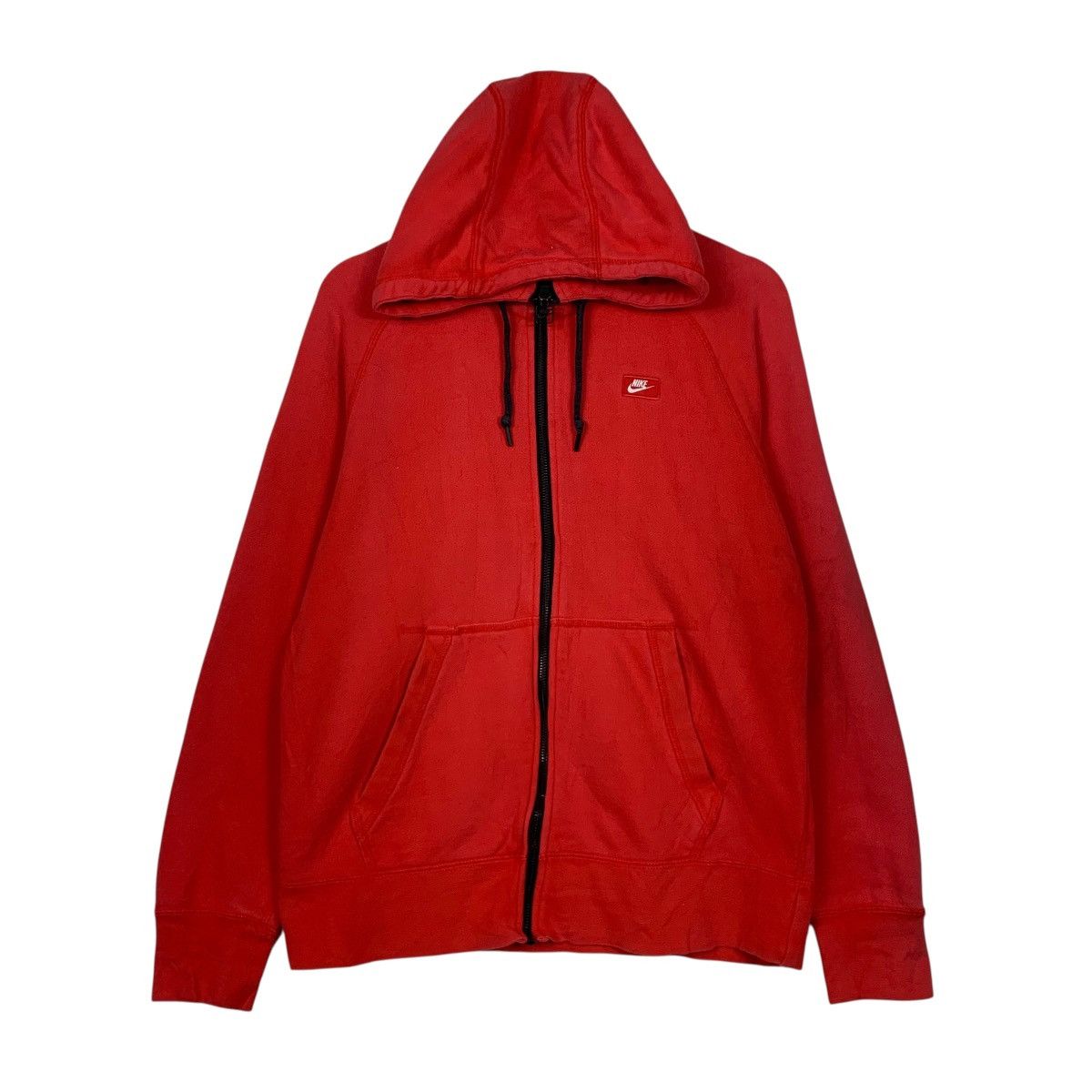 Nike NIKE Big Swoosh Logo Zipper Hoodie Sweatshirt #3616-C165 Size US L / EU 52-54 / 3 - 4 Thumbnail