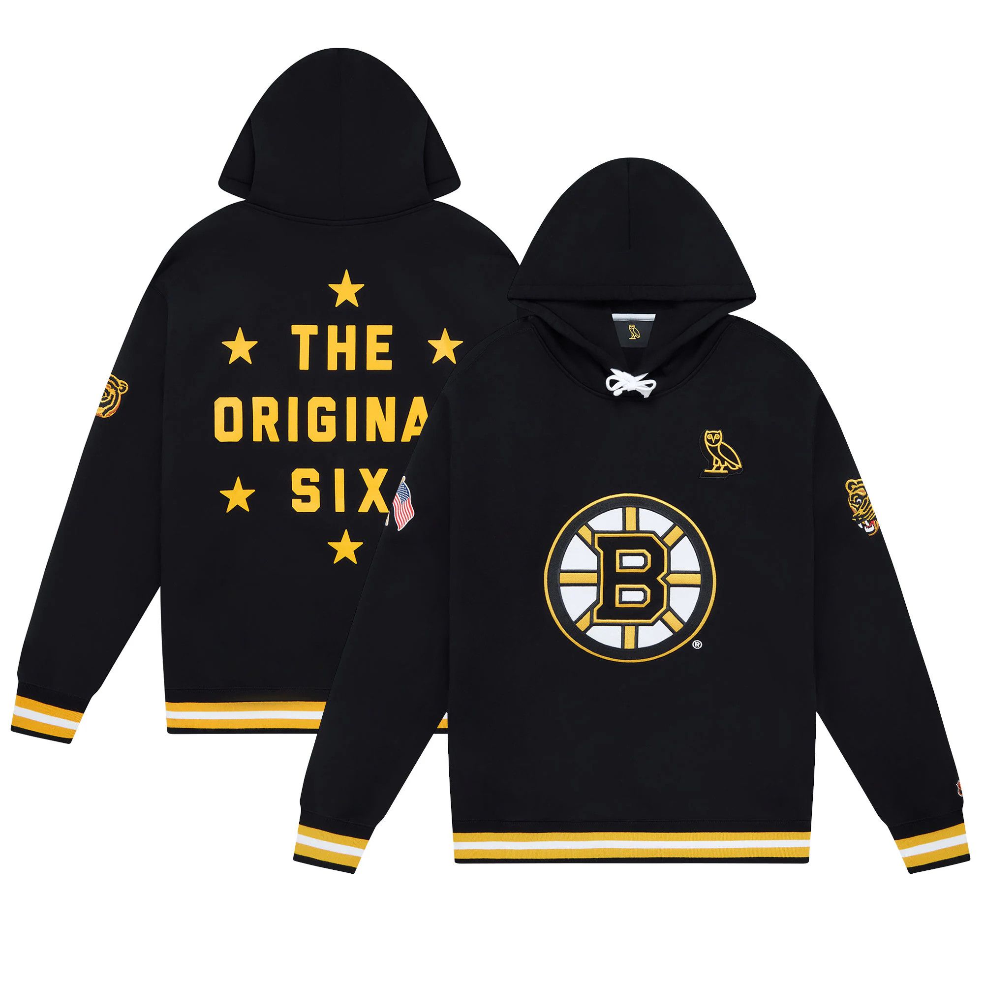 Drake × NHL × October's Very Own OVO x NHL x Boston Bruins Hoodie Size US L / EU 52-54 / 3 - 6 Thumbnail