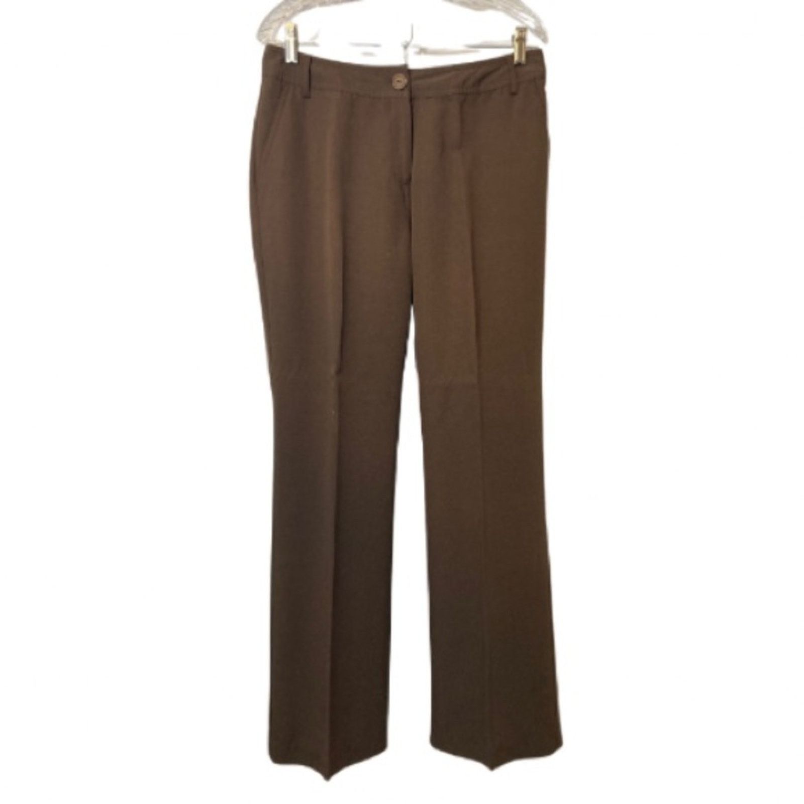 Other Emma James Brown Bootcut Mid Rise Trousers Slacks Pants Size 32" / US 10 / IT 46 - 1 Thumbnail