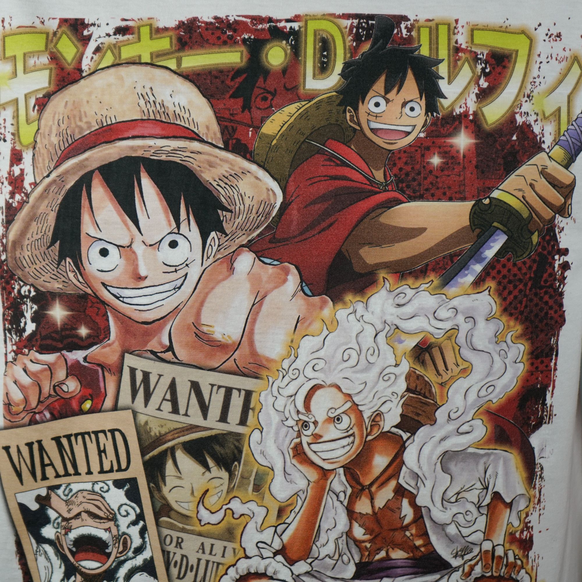 Anime × Japanese Brand × Vintage Monkey D Luffy One Piece Anime Manga Tee T-Shirt Size US XL / EU 56 / 4 - 3 Thumbnail