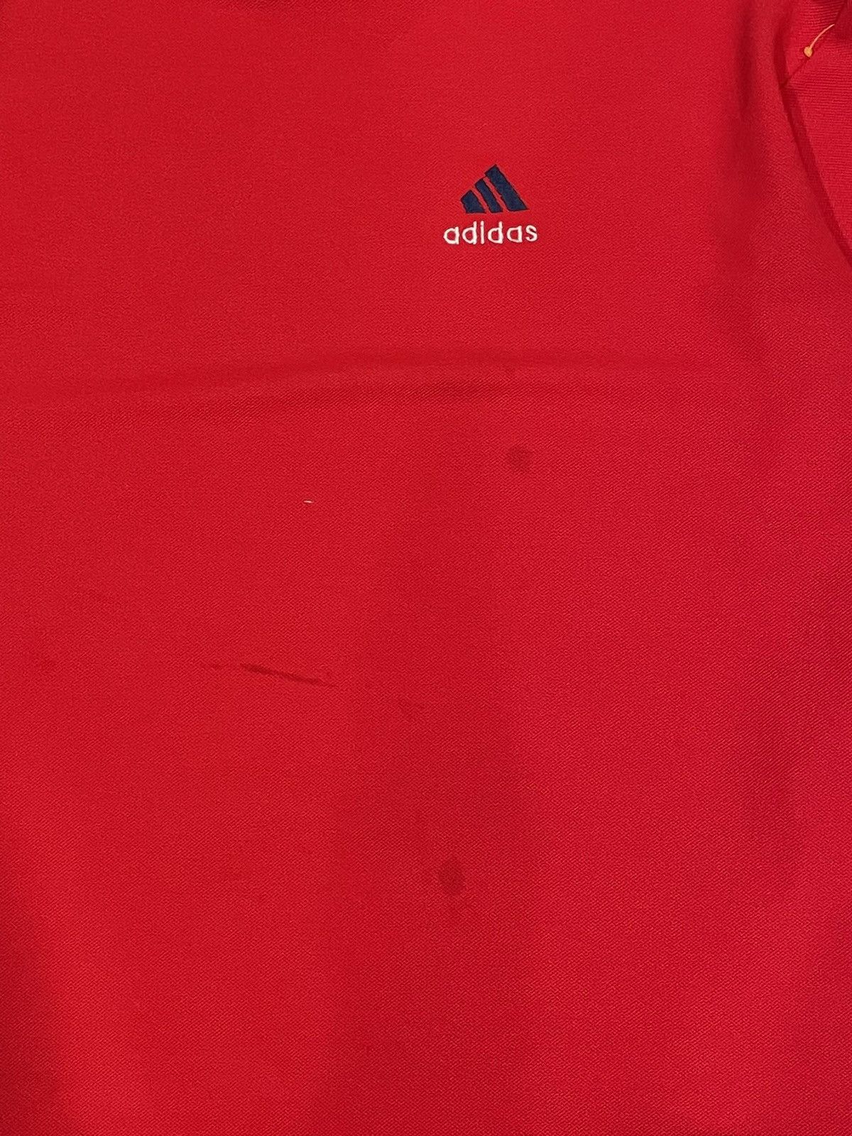 Adidas Red vintage 90s adidas sweatshirt Size US XXL / EU 58 / 5 - 4 Thumbnail