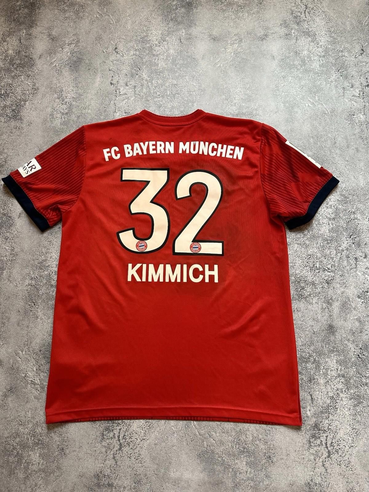Adidas KIMMICH #32 BAYERN MUNICH 2018 SHIRT FOOTBALL SOCCER JERSEY Size US M / EU 48-50 / 2 - 7 Thumbnail