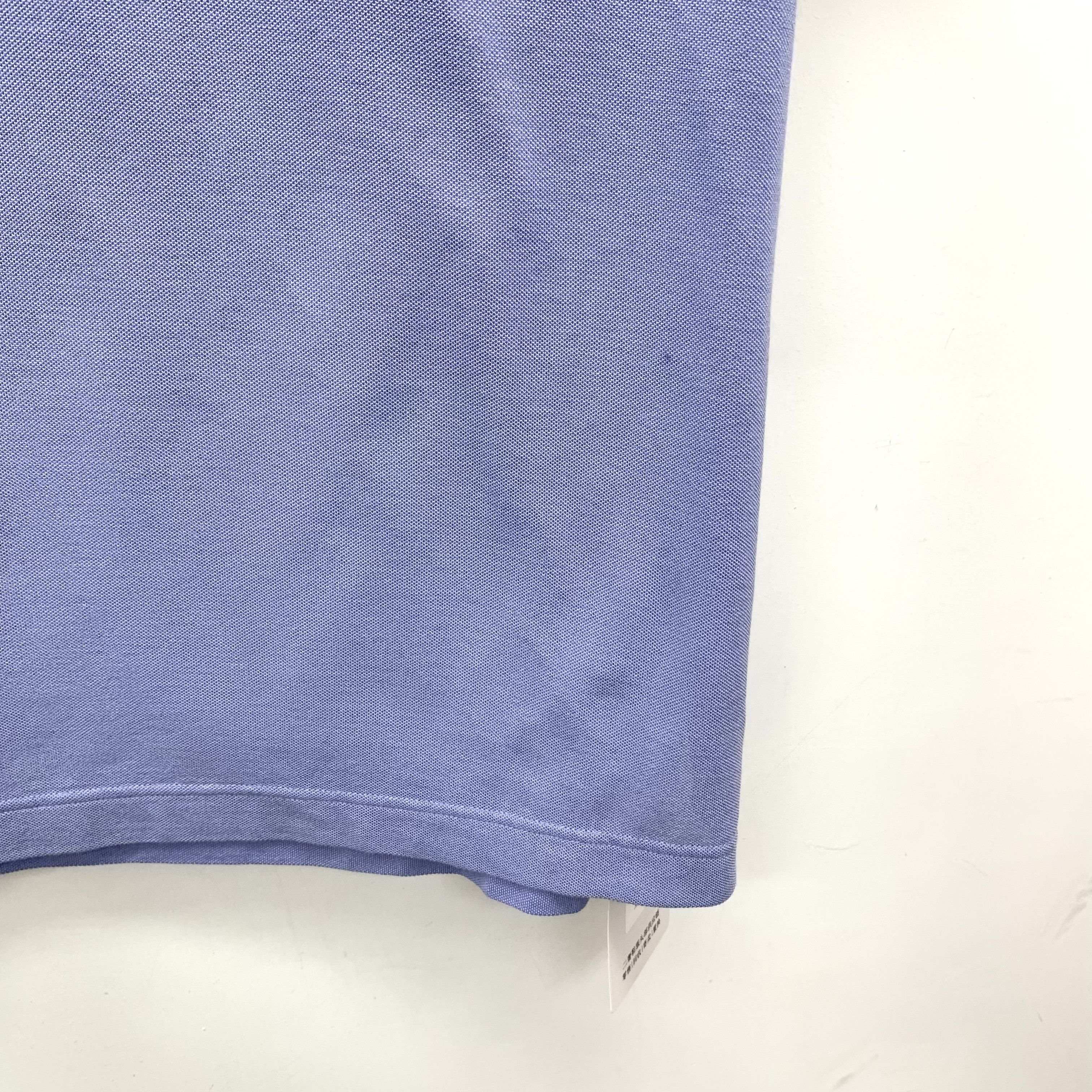 Hermes Hermes Pocket H Embroidered Cotton T-Shirt Blue (M) Size US M / EU 48-50 / 2 - 5 Thumbnail