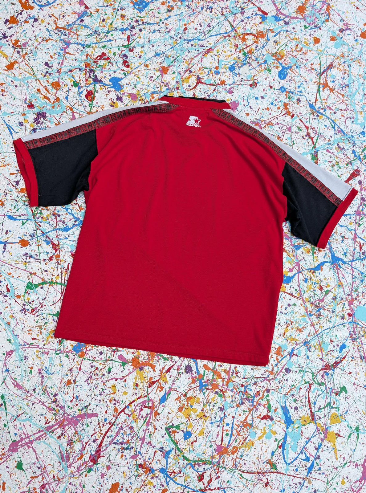 Starter Vintage Chicago bulls tshirt tee 90s Starter basketball Size US L / EU 52-54 / 3 - 7 Thumbnail