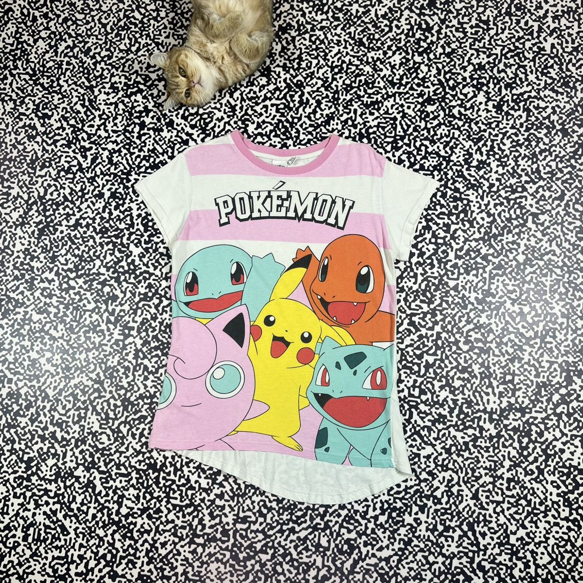 Pokemon Vintage Y2K Pokemon Anima Cartoon Over Print Japanese Tshirt Size M / US 6-8 / IT 42-44 - 3 Thumbnail