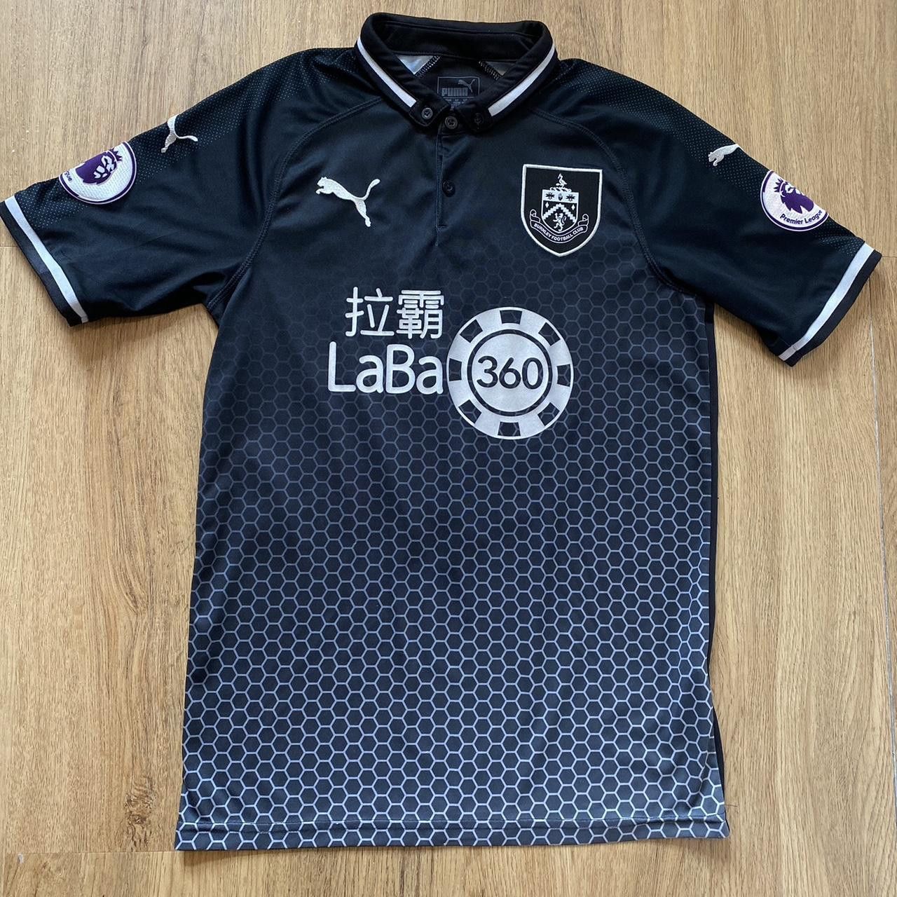 Puma 2018-19 *5 Tarkowski Burnley Away Puma Football Shirt Size US S / EU 44-46 / 1 - 2 Thumbnail