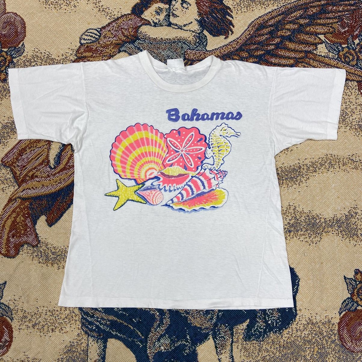 Vintage Vintage Bahamas Seashells Shirt Size US M / EU 48-50 / 2 - 1 Thumbnail