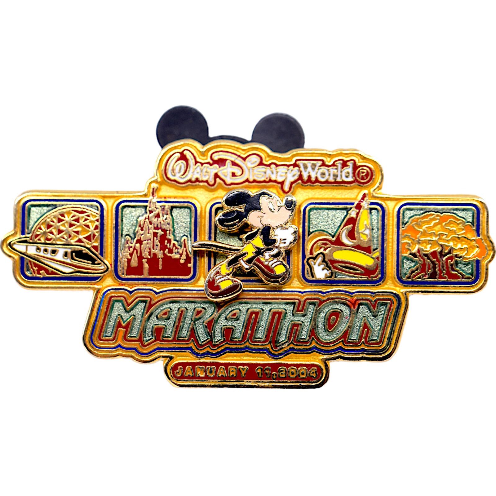 Disney Walt Disney World Marathon 2004 Limited Edition /3500 Pin Size ONE SIZE - 1 Thumbnail