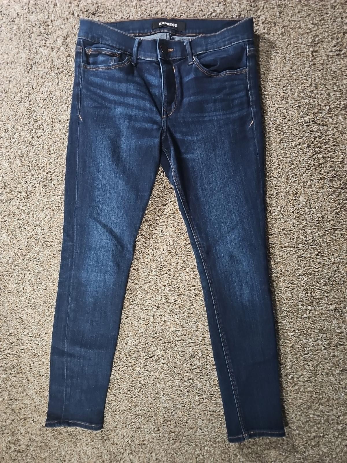 Express Express Stretch Legging Mid Rise 6S 6C Jeans Size 28" / US 6 / IT 42 - 1 Thumbnail