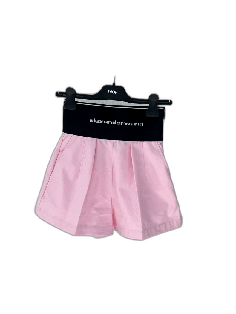 Alexander Wang Alexander Wang Logo Pink Shorts Size 22" - 1 Thumbnail