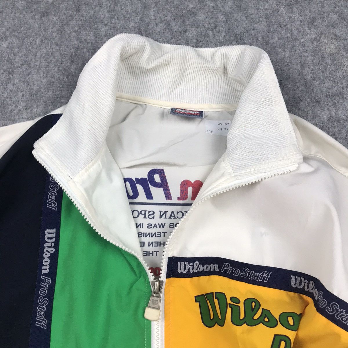 Wilson WILSON PRO STAFF MULTICOLOUR ZIPPIER JACKET Size US M / EU 48-50 / 2 - 11 Thumbnail