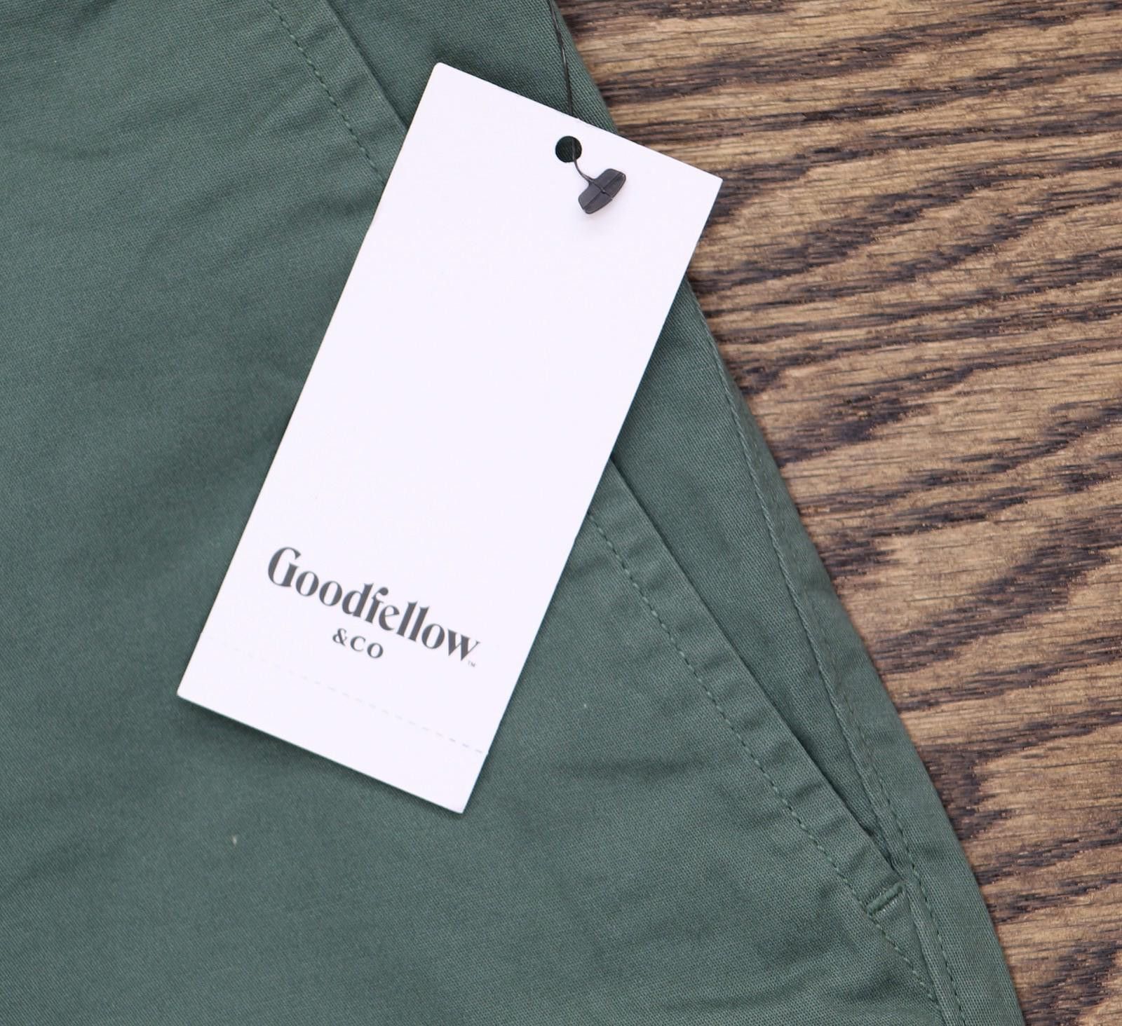 Designer Nwt Goodfellow & Co Flat Front Chino Shorts Teal Green 40 Size US 40 / EU 56 - 3 Thumbnail
