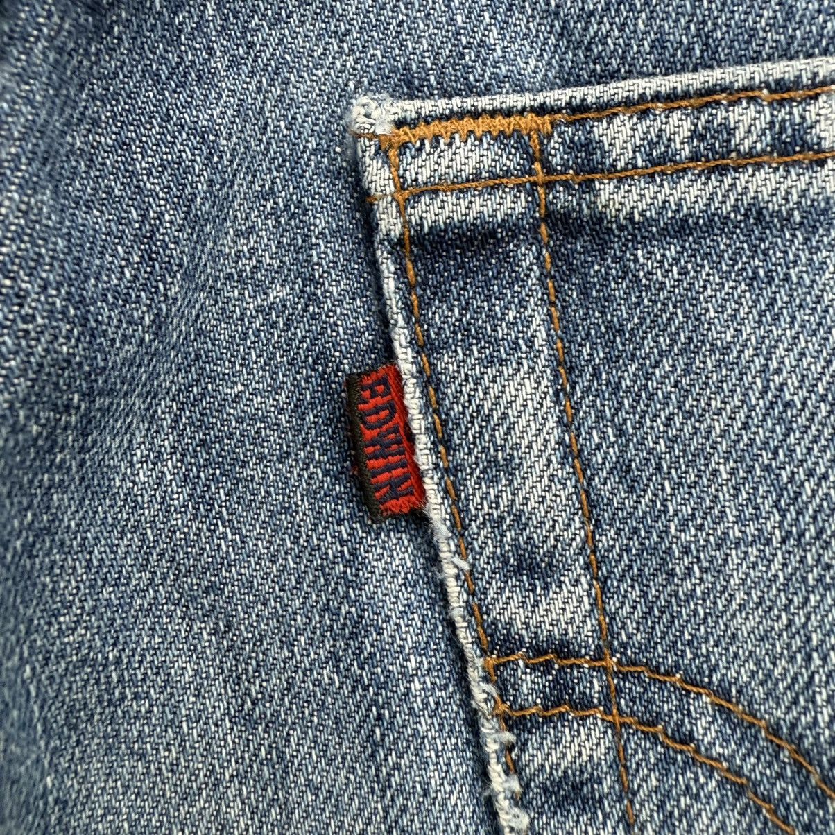 Edwin VINTAGE EDWIN FADED JEAN DENIM PANTS Size US 30 / EU 46 - 11 Thumbnail