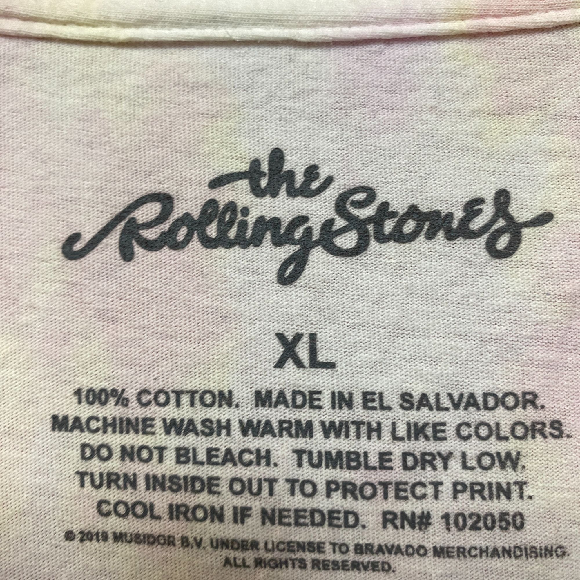 The Rolling Stones The Rolling Stones Hot Lips Pop Art Rock Pastel Tie Dye XL Size US XL / EU 56 / 4 - 4 Thumbnail
