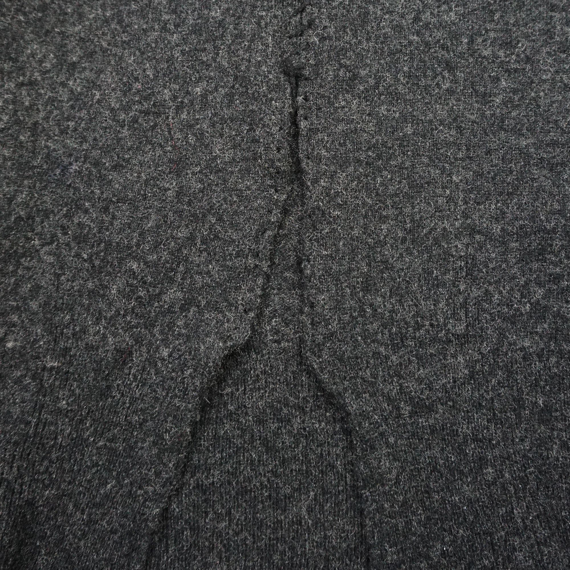 Number (N)ine Number (N)ine AW06 "Noir" Scar Sweater Size US M / EU 48-50 / 2 - 3 Thumbnail