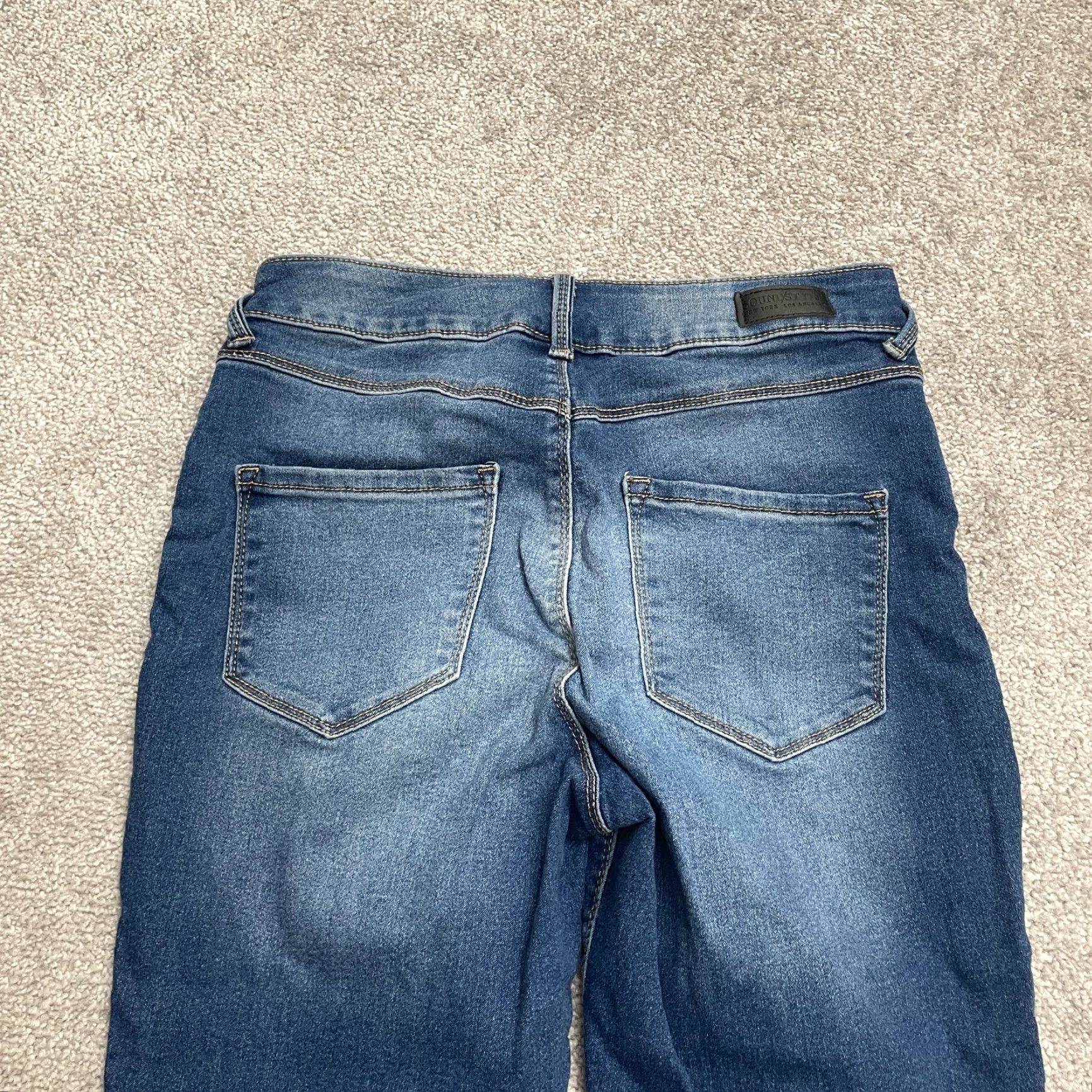 Vintage Soundstyle Jessie Jeans Womens 6 Blue High Rise Skinny Stretch 28x28 City USA Classic Size 28" / US 6 / IT 42 - 4 Thumbnail