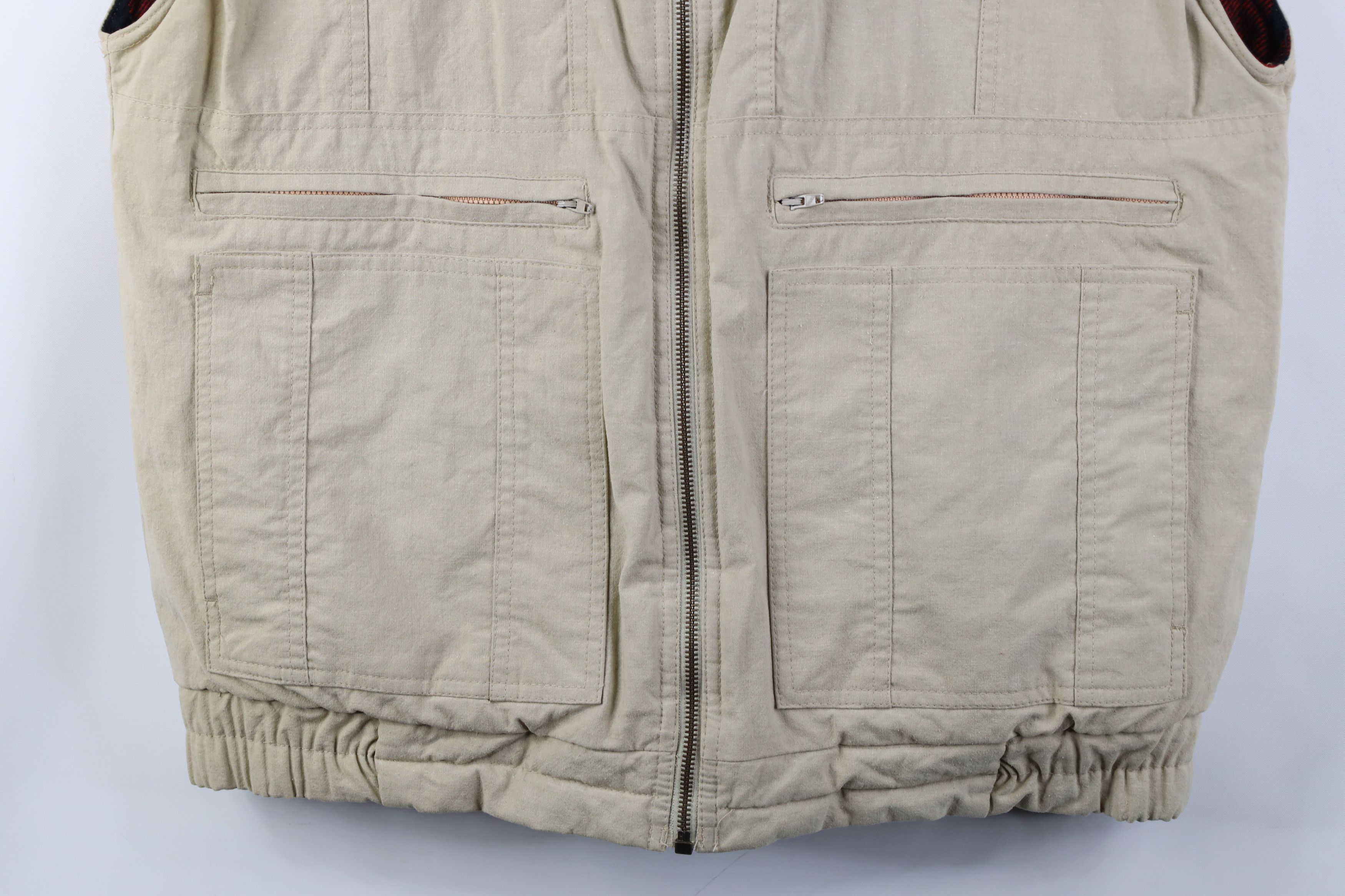 Vintage Vintage 90s Streetwear Lined Stonewash Puffer Vest Jacket Size US M / EU 48-50 / 2 - 3 Thumbnail