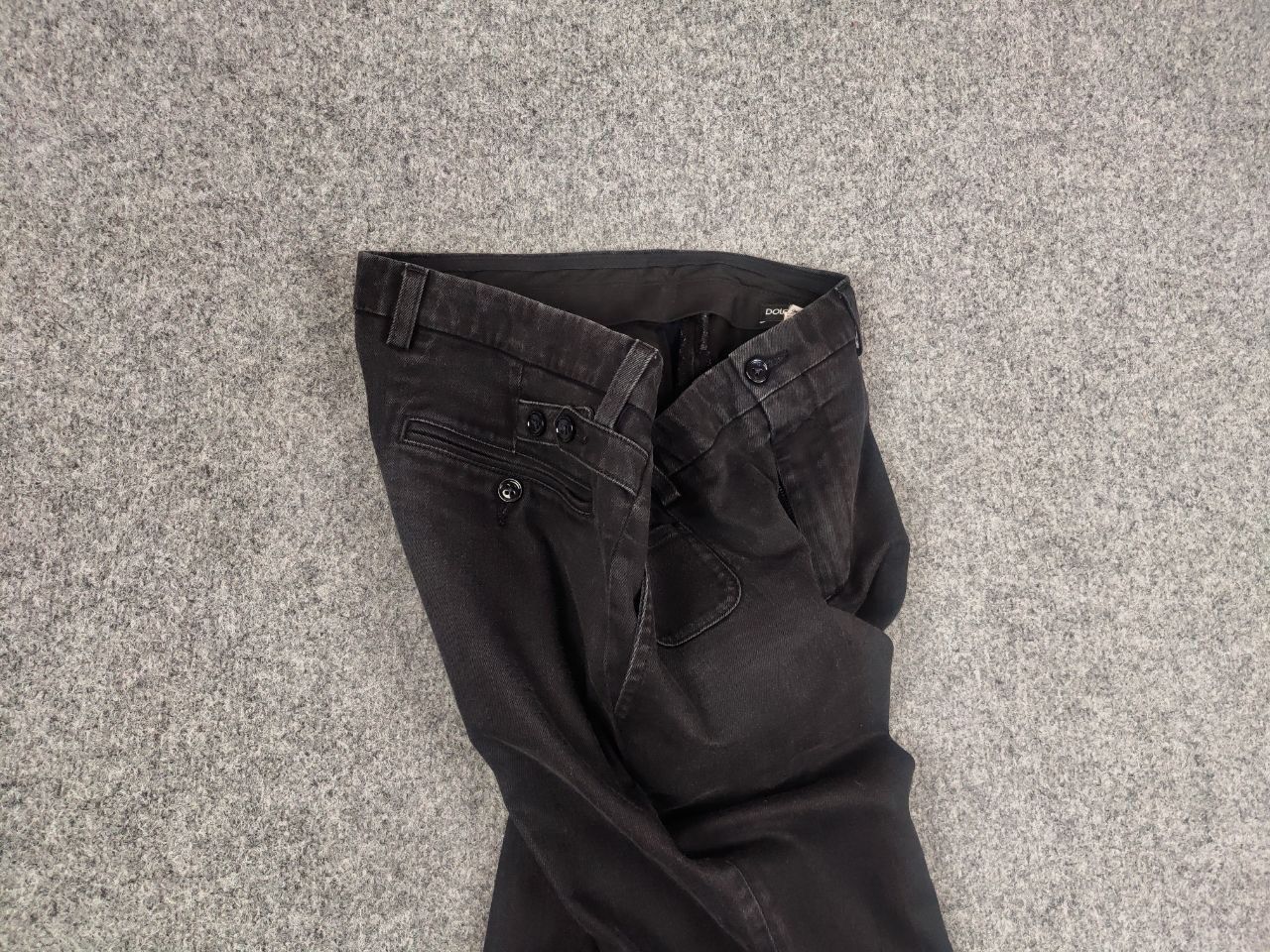 Dolce & Gabbana Dolce Gabbana 18 Design Black Straight Casual Black Jeans Size US 32 / EU 48 - 12 Thumbnail