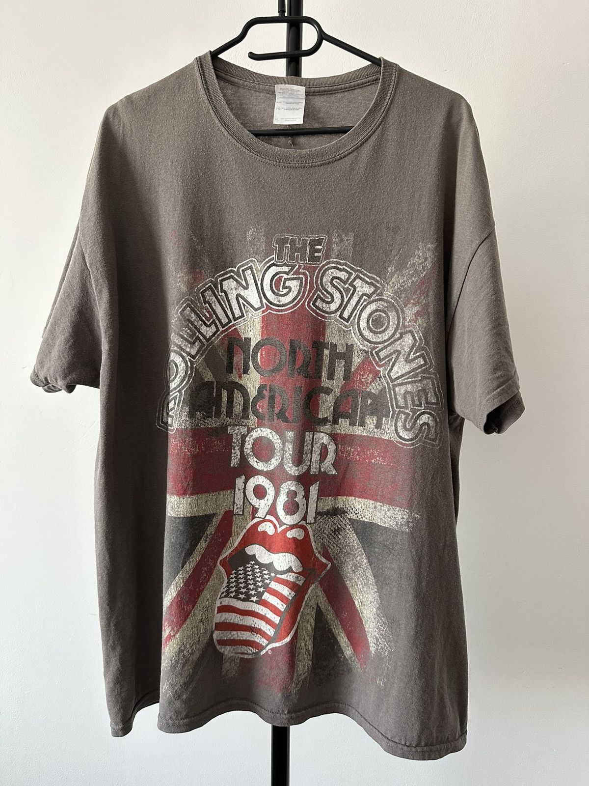 The Rolling Stones 2011 the Rolling Stones reprint tour tee rock band heavy Size US XL / EU 56 / 4 - 2 Thumbnail