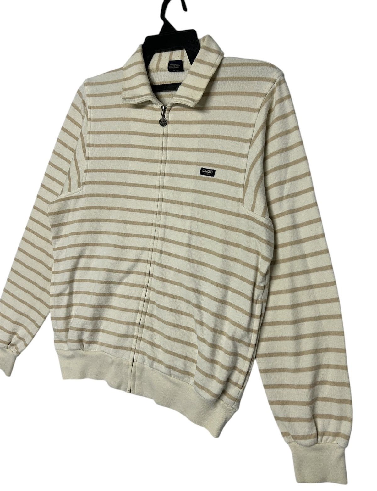 Adidas × Vintage 🔥NEED GONE🔥VINTAGE ADIDAS CLUB STRIPPED ZIPPER Size US M / EU 48-50 / 2 - 4 Thumbnail