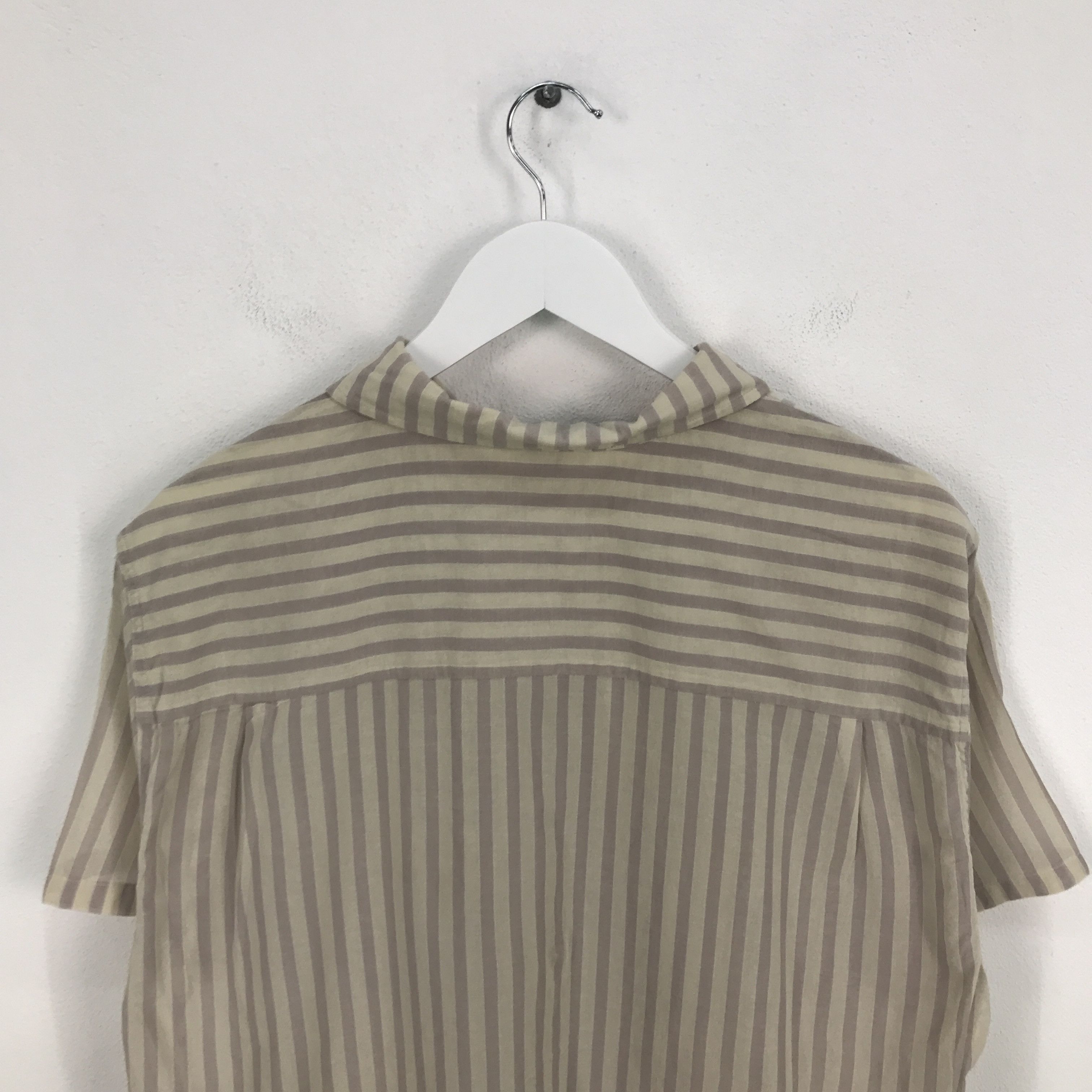 Japanese Brand × Uniqlo Rare Uniqlo Striped short sleeve t-shirt Size US L / EU 52-54 / 3 - 4 Thumbnail