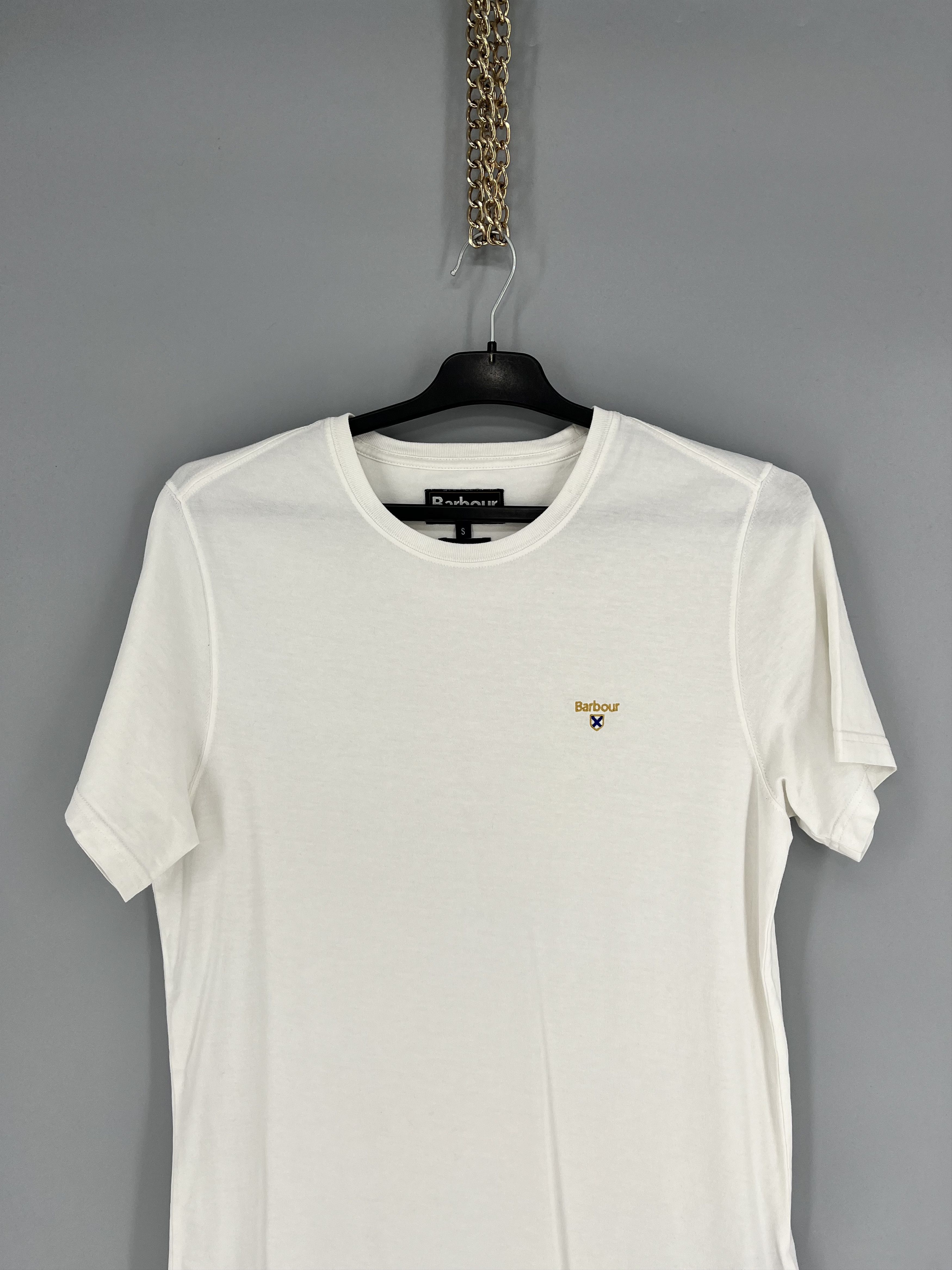 Barbour VINTAGE Mens Barbour Mini Logo T-Shirt Size S Size US S / EU 44-46 / 1 - 6 Thumbnail